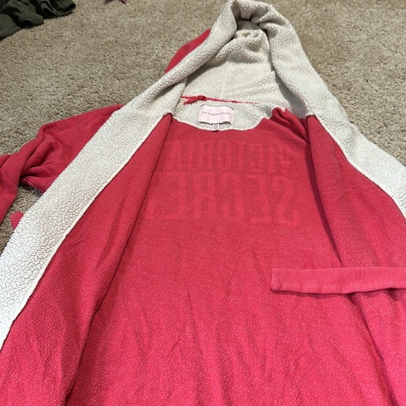 Victoria Secret Robe Size XS/S Hooded Sherpa Pockets - Picture 4 of 6